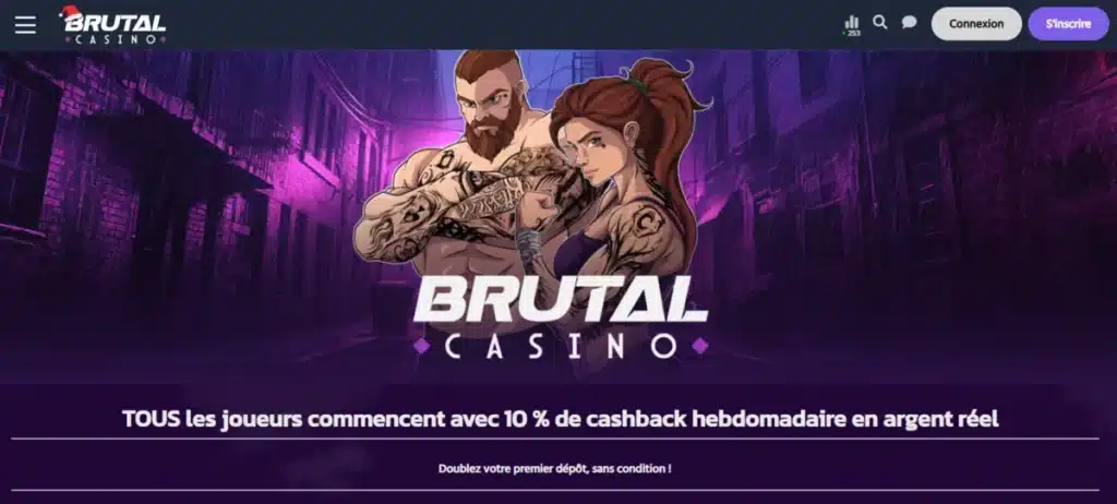 Brutal Casino sans dépôt