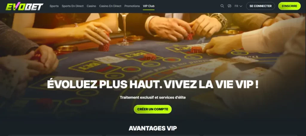 Evobet bonus sans dépôt